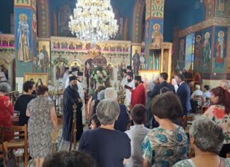 H Τιμία Κάρα του Οσίου Παρθενίου του εν Κουδουμά στο Ζευγαράκι
