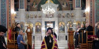 Ο Μητροπολίτης Αιτωλίας και Ακαρνανίας Δαμασκηνός στη Ματαράγκα