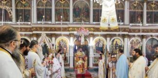 Η εορτή της Αγίας Παρασκευής στη Μητρόπολη Αιτωλίας και Ακαρνανίας