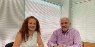 Στο πλευρό του Κώστα Λύρου η Περσεφόνη Πιστιόλη