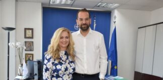 «Γαλάζια» στροφή για την Αγγελική Ρούση Ντζιμάνη με Φαρμάκη