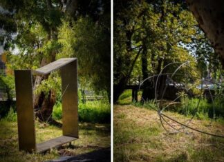 Τα απόβλητα γίνονται περιβαλλοντική τέχνη σε δημόσιους χώρους του Θέρμου