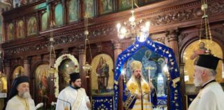 Η εορτή της Κοιμήσεως της Θεοτόκου στη Μητρόπολη Αιτωλίας και Ακαρνανίας