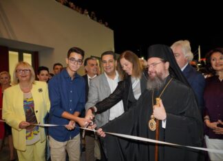 7ο Γυμνάσιο Αγρινίου : Κόπηκε η κορδέλα στο νεότερο σχολικό κτίριο του Δήμου