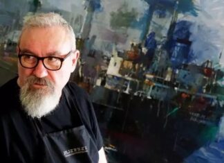 Ο καταξιωμένος ζωγράφος Γ. Αδαμάκης προσφέρει δύο πίνακες αφιερωμένους στην ιστορία της Ναυπάκτου