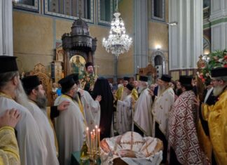 Η εορτή της Υψώσεως του Τιμίου Σταυρού στο Μεσολόγγι