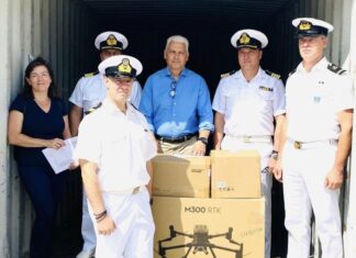 Δυτική Ελλάδα: Παραδόθηκαν τρία drones από το Φωκίωνα Ζαΐμη στο Λιμενικό