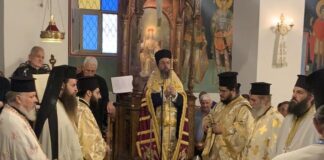 Ο εσπερινός του Αγίου Ιωάννου του Θεολόγου στις Φυτείες