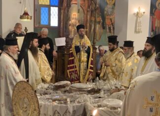 Ο εσπερινός του Αγίου Ιωάννου του Θεολόγου στις Φυτείες