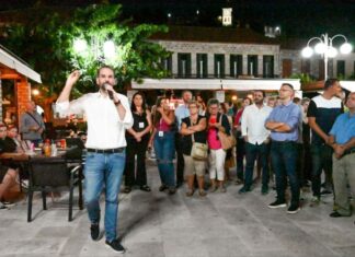 Ο Νεκτάριος Φαρμάκης σε Νεοχώρι, Θέρμο και Καινούργιο