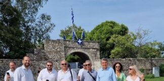 Περιοδεία Φαρμάκη στο Μεσολόγγι