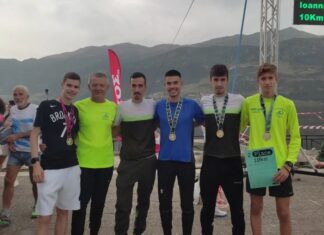 Οι αθλητές του ΓΑΣ Αγρινίου νικητές σε όλους τους αγώνες του 17ου γύρου λίμνης Ιωαννίνων