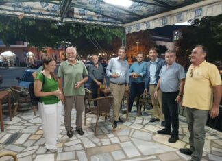 Μπαράζ επαφών Καρπέτα στην Αιτωλοακαρνανία