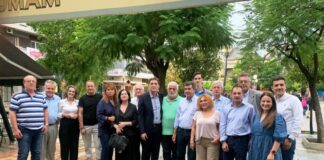 Συνάντηση Κώστα Καρπέτα με τους υποψηφίους της Αιτωλοακαρνανίας