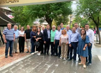 Συνάντηση Κώστα Καρπέτα με τους υποψηφίους της Αιτωλοακαρνανίας