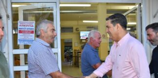 Ο Γιώργος Παπαναστασίου στον Άγιο Κωνσταντίνο: «Βρισκόμαστε σε ανοιχτή γραμμή με την κοινωνία»