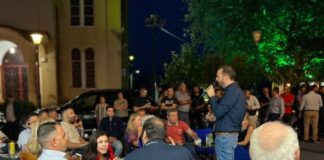 Σε χωριά του Ξηρομέρου ο Νεκτάριος Φαρμάκης