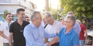 Θερμή υποδοχή για τον Κώστα Πιστιόλα στον Άγιο Κωνσταντίνο