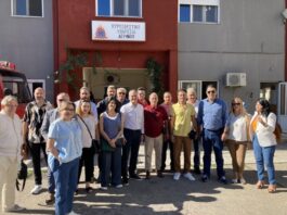 Σε Πυροσβεστική και Γηροκομείο Αγρινίου ο Κώστας Πιστιόλας