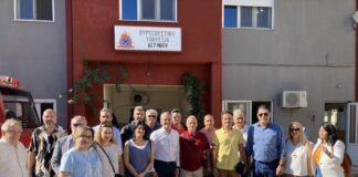 Σε Πυροσβεστική και Γηροκομείο Αγρινίου ο Κώστας Πιστιόλας