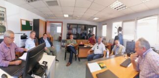 Επίσκεψη Σκιαδαρέση στην Πολιτική Προστασία