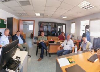 Επίσκεψη Σκιαδαρέση στην Πολιτική Προστασία