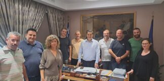Συνάντηση του Συλλόγου Εργαζομένων ΟΤΑ με το Δήμαρχο Αγρινίου
