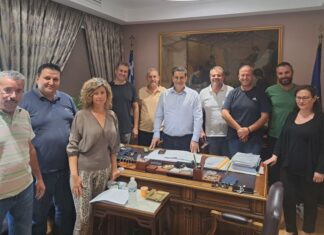 Συνάντηση του Συλλόγου Εργαζομένων ΟΤΑ με το Δήμαρχο Αγρινίου