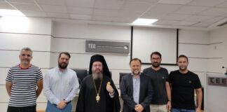 Συνάντηση του ΤΕΕ Αιτωλοακαρνανίας με το Μητροπολίτη Δαμασκηνό