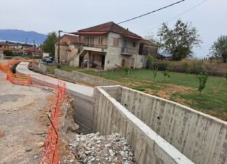 Oλοκληρώνεται το αντιπλημμυρικό στην Τραγάνα