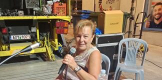 Στο backstage του Φαρμάκη η Έλενα Μάντζιου – Κοτρολού