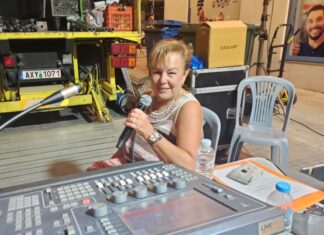 Στο backstage του Φαρμάκη η Έλενα Μάντζιου – Κοτρολού