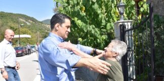 Περιοδεία Παπαναστασίου σε χωριά των Παρακαμπυλίων