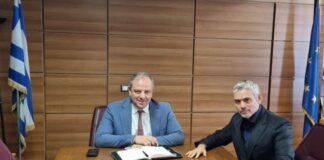 Συνάντηση Κ. Καραγκούνη με Σταμενίτη για τα ΤΟΕΒ