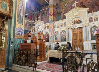 Ιερατική Σύναξη στη Μητρόπολη Αιτωλίας και Ακαρνανίας