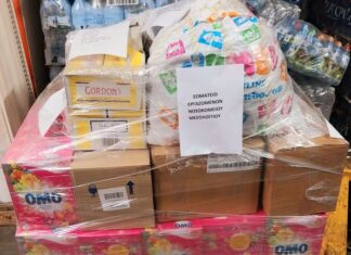 Είδη πρώτης ανάγκης για τους πλημμυροπαθείς από τους εργαζομένους του Νοσοκομείου Μεσολογγίου