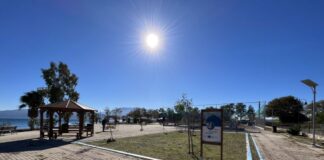 Εγκαινιάστηκαν τα έργα ανάπλασης στο παραλιακό μέτωπο της Ναυπάκτου