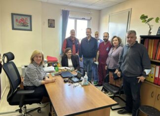 Επίσκεψη της ΑΔΕΔΥ Αιτωλοακαρνανίας στο Νοσοκομείο Μεσολογγίου : Επί τάπητος η υποστελέχωση