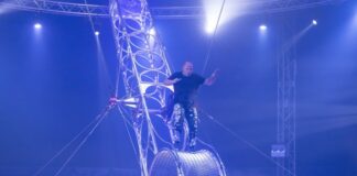 Τυχερός στην ατυχία του: Μόνο θλαστικά τραύματα υπέστη ο ακροβάτης του τσίρκου στο Αγρίνιο