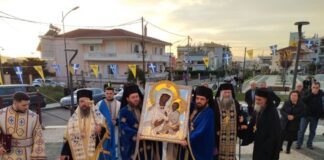 Tο Αγρίνιο υποδέχθηκε την Παναγία του Όρους των Ελαιών
