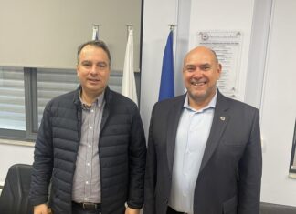 Συνάντηση Θανάση Παπαθανάση με τον Πρόεδρο του ΕΚΑΒ
