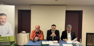 Η μετεκλογική συνάντηση της παράταξης Σκιαδαρέση στο Αγρίνιο