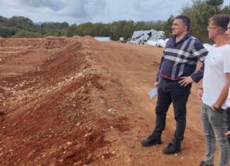 Επίσκεψη Δημητρογιάννη στα έργα βελτίωσης του ΧΥΤΑ Παλαίρου