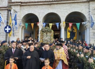 Το Μεσολόγγι τίμησε το Πολιούχο του Άγιο Σπυρίδωνα