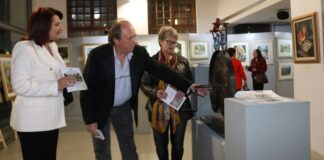 Εγκαινιάστηκε η έκθεση του Χαράλαμπου Ζαχαρόπουλου στη Δημοτική Αγορά