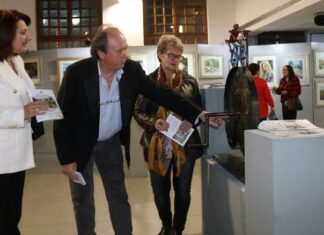 Εγκαινιάστηκε η έκθεση του Χαράλαμπου Ζαχαρόπουλου στη Δημοτική Αγορά