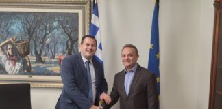 Συνάντηση Βασιλόπουλου – Κελέτση για τα Διαχειριστικά Σχέδια Βόσκησης και τις υδατοκαλλιέργειες