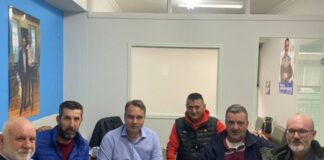 Συνάντηση του Θανάση Παπαθανάση με τον Κυνηγετικό Σύλλογο Αγρινίου