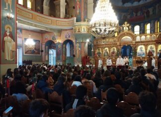 Υποδειγματική Θεία Λειτουργία για το 1ο Λύκειο Αγρινίου