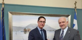 Συνάντηση Κώστα Λύρου με τον Πρέσβη της Πολωνίας